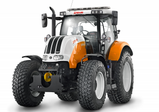 Véhicule Tracteurs municipaux Steyr 6160 CVT ET Basis