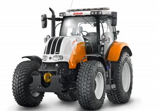 Véhicule Tracteurs municipaux Steyr 6185 CVT Profi