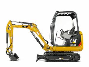 Mini Pelles Caterpillar 301.7D