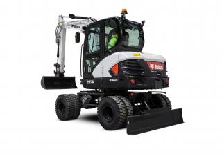 Excavatrice sur pneus Bobcat E57W