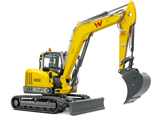 Excavatrice sur chenilles Wacker Neuson EZ80