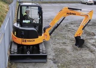 Mini Pelles Hanix H36CR