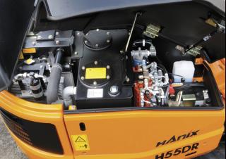 Mini Pelles Hanix H55DR