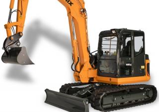 Excavatrice sur chenilles Hanix N085UJ