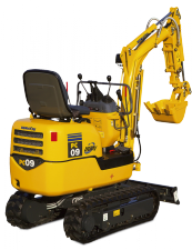 Mini Pelles Komatsu PC09-1 STD