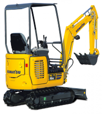 Mini Pelles Komatsu PC16R-3