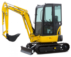 Mini Pelles Komatsu PC22MR-3