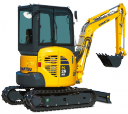 Mini Pelles Komatsu PC26MR-3