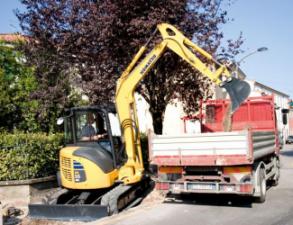 Mini Pelles Komatsu PC55MR-3
