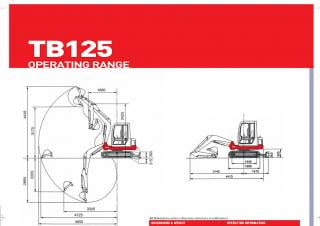Mini Pelles Takeuchi TB 125