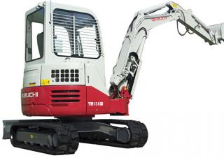Mini Pelles Takeuchi TB 138 FR