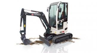 Mini Pelles Terex TC 19 Z
