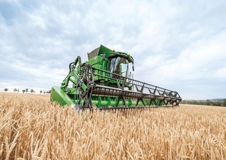 Accessoires pour moissonneuses-batteuses Moissonneuse-batteuses à barres de coupe John Deere 722 Premium Flow