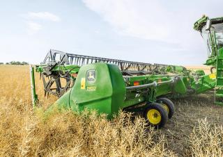 Accessoires pour moissonneuses-batteuses Moissonneuse-batteuses à barres de coupe John Deere 740D 
