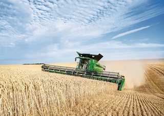 Accessoires pour moissonneuses-batteuses Moissonneuse-batteuses à barres de coupe John Deere HD45X
