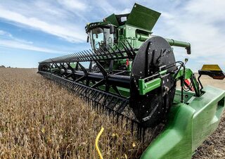 Accessoires pour moissonneuses-batteuses Moissonneuse-batteuses à barres de coupe John Deere RD45F Hydra Flex 