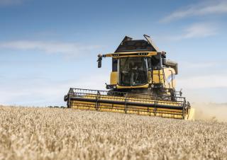 Moissonneuse-batteuses New Holland CX5.90 Laterale