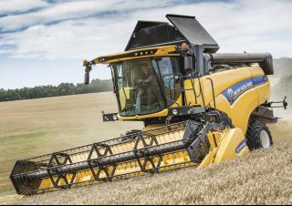 Moissonneuse-batteuses New Holland CX5.90 Laterale