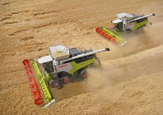 Moissonneuse-batteuses Claas Trion 730 Terra Trac   