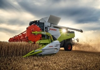 Moissonneuse-batteuses Claas Trion 750 Montana   