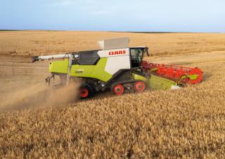Moissonneuse-batteuses Claas Trion 750 Terra Trac   