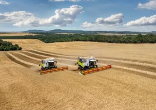 Moissonneuse-batteuses Claas Trion 760   