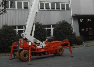 Nacelles télescopiques Nacelles télescopiques sur chenilles Easy Lift R300