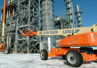 Nacelles télescopiques Nacelles télescopiques sur roues JLG 1200SJP
