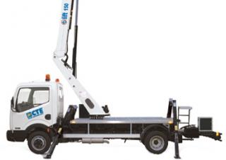 Nacelles télescopiques Nacelles télescopiques sur camion CTE B-Lift 150 Pro