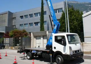 Nacelles télescopiques Nacelles télescopiques sur camion CTE B-Lift 17 E