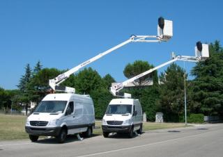 Nacelles télescopiques Nacelles télescopiques sur camion GSR E140TJV Basic 