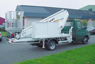 Nacelles télescopiques Nacelles télescopiques sur camion TEUPEN Euro B 16 T