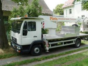 Nacelles télescopiques Nacelles télescopiques sur camion TEUPEN Euro C 26 T
