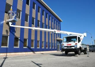 Nacelles télescopiques Nacelles télescopiques sur camion CMC PLA190