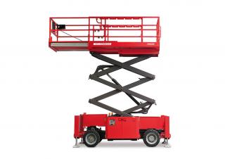 Élévateurs à ciseaux Nacelles ciseaux X su roues Manitou 100 SC