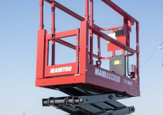 Élévateurs à ciseaux Nacelles ciseaux X su roues Manitou 78 SEC S3