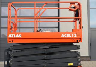 Élévateurs à ciseaux Nacelles ciseaux X su roues Atlas Kompakt ACSL 1212 DC