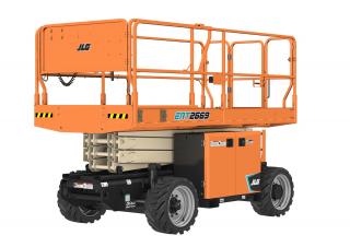 Élévateurs à ciseaux Nacelles ciseaux X su roues JLG ERT2669