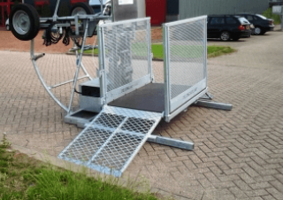 Nacelles grimpantes à mâts De Jong A34