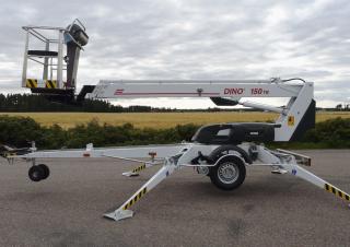 Nacelles télescopiques Nacelles télescopiques sur remorque Dino Lift Dino 150TB