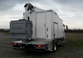 Nacelles télescopiques Nacelles télescopiques sur camion Danilift PD175V