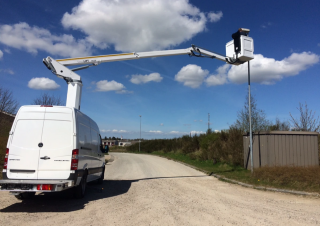 Nacelles télescopiques Nacelles télescopiques sur camion Danilift PV155V