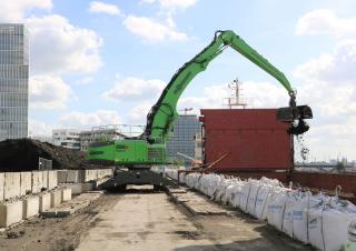 Manipulateurs de matériaux Sennebogen 855M E Hybrid  