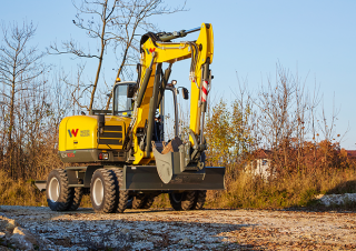 Excavatrice sur pneus Wacker Neuson EW 100