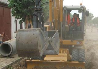 Excavatrice sur pneus Hydrema M 1620 C2