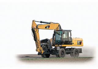 Excavatrice sur pneus Caterpillar M322D VAH