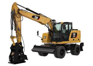 Excavatrice sur pneus Caterpillar M314F