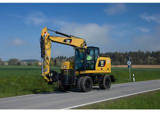 Excavatrice sur pneus Caterpillar M314F