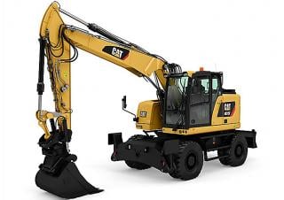 Excavatrice sur pneus Caterpillar M315F