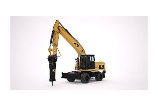 Excavatrice sur pneus Caterpillar M322D2
